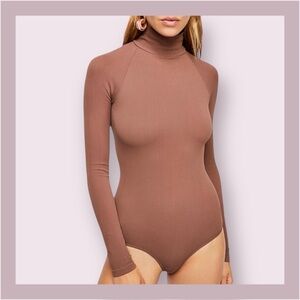 Free People Intimately Ribbed Seamless Turtleneck Bodysuit
